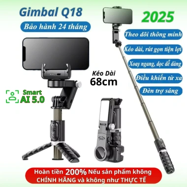 Gimbal AI C22 360° Xoay Vật Thể - Tripod Livestream Chống Rung, Giá Ưu Đãi 749k 10
