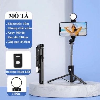 Gimbal Chống Rung R28 1.8kg Xoay 360 Livestream Quay Video - Giá chỉ 199.000đ