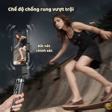 Gimbal tự cân bằng Q31 - Gậy tự sướng 1m cho điện thoại, 3 chế độ ánh sáng điều chỉnh, giá 338.000₫ 7