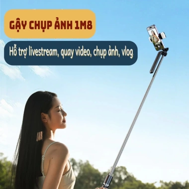 Gimbal xoay 360°: selfie, giá đỡ ảnh, livestream, chụp di động - 95.000₫ 2