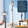 Gimbal xoay 360°: selfie, giá đỡ ảnh, livestream, chụp di động - 95.000₫ 8