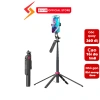Gimball P185 4 chân Bluetooth đa năng - Đỡ điện thoại di động, phát sóng trực tiếp, cầm tay ổn định, giá ưu đãi 290k