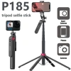 Gimball P185 4 chân Bluetooth đa năng - Đỡ điện thoại di động, phát sóng trực tiếp, cầm tay ổn định, giá ưu đãi 290k 10