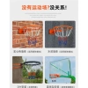 Giỏ Bóng Rổ Hoops Sắt Lớn Gia Đình - Huấn luyện trong nhà ngoài trời, lưới, treo tường 9