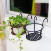 Giỏ Chậu Hoa Cây Cảnh Treo Ban Công - Thép Chịu Lực, Sơn Tĩnh Điện, Giá 39.000₫ 4
