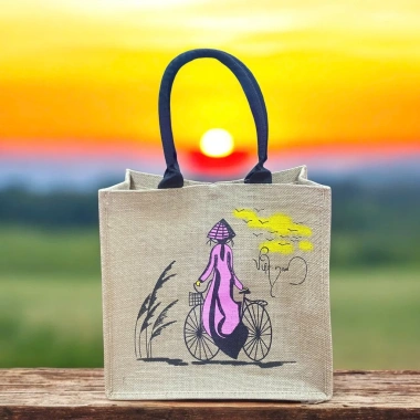 Giỏ Cói Handmade - Giỏ Hình Việt Nam, Thêu Vẽ Tay, Túi Xách Đẹp Đi Chợ & Biển, Giá 120k giảm 30k