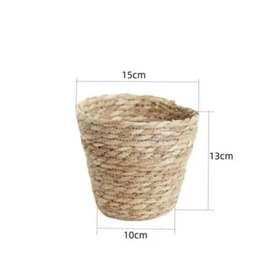 Giỏ cói Vintage cho tùng Noel & cắm hoa – Giá chỉ 25.000₫, giảm từ 30.000₫