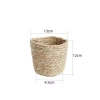 Giỏ cói Vintage cho tùng Noel & cắm hoa – Giá chỉ 25.000₫, giảm từ 30.000₫ 8