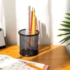 Giỏ Đựng Bút Lưới Sắt TOPPINT Văn Phòng - Ống Bút Kim Loại Vuông Tròn Giá 24.000 10