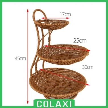 Giỏ đựng đồ ăn tròn di động - Hộp tiện lợi bảo quản an toàn, giảm giá 18% 4