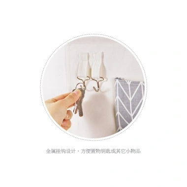 Giỏ Đựng Đồ Đa Năng - Túi Vải Treo Tường Tiết Kiệm Không Gian, Giá Sốc 40.500đ