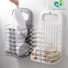 Giỏ đựng đồ gấp gọn thông minh Việt Nhật tặng móc dính, treo tường, lưu trữ quần áo, chỉ 55.000₫ 2