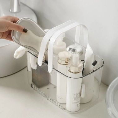 Giỏ đựng đồ phòng tắm AWNGD tay cầm trong suốt, đáy rỗng thoát nước, bơi di động bền bỉ giá 97.130 VND 8 Giỏ đựng đồ phòng tắm AWNGD tay cầm trong suốt, đáy rỗng thoát nước, bơi di động bền bỉ giá 97.130 VND 8