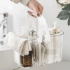 Giỏ đựng đồ phòng tắm AWNGD tay cầm trong suốt, đáy rỗng thoát nước, bơi di động bền bỉ giá 97.130 VND 9