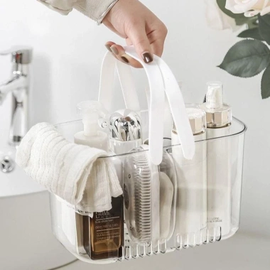 Giỏ đựng đồ phòng tắm AWNGD tay cầm trong suốt, đáy rỗng thoát nước, bơi di động bền bỉ giá 97.130 VND 9 Giỏ đựng đồ phòng tắm AWNGD tay cầm trong suốt, đáy rỗng thoát nước, bơi di động bền bỉ giá 97.130 VND 9
