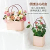 Giỏ đựng hoa xách tay quai nhựa chống thấm nước GN08 - Hộp quà tặng độc đáo cho hoa, trái cây, giá 16.000 VND 2