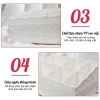 Giỏ đựng mỹ phẩm 6 ô - Khay sắp xếp nail và phụ kiện, decor gọn, tiện lợi 34k 4