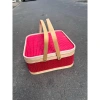 Giỏ đựng quà Tết 2 quai HCM Kích thước 25x25 cm giá chỉ 127.500đ siêu nhanh 4