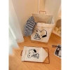 Giỏ Đựng Quần Áo Bẩn Đồ Giặt Gấp Gọn Họa Tiết Cute Tiện Lợi - Túi Canvas Khung Sắt CenturyHomee 4