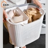 Giỏ đựng quần áo bẩn GADI đa năng và giỏ lót, quai xách PP cứng, giá ưu đãi 155k 7