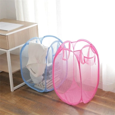 Giỏ đựng quần áo bẩn LIVELY gập lưới, dung tích lớn, thoáng khí, giảm 20% 53.784₫