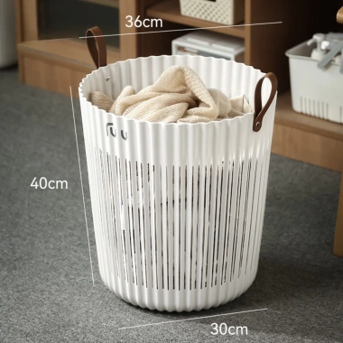 Giỏ Đựng Quần Áo Bẩn Lớn Nhựa PP Bền Quai Xách Azstore Giảm Giá 99k