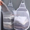 Giỏ đựng quần áo bẩn MOOCHI treo tường lưới thoáng khí, gấp gọn, chỉ 34.999đ