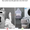 Giỏ đựng quần áo bẩn MOOCHI treo tường lưới thoáng khí, gấp gọn, chỉ 34.999đ 2