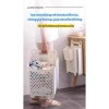 Giỏ đựng quần áo bẩn treo tường gấp gọn, dung tích lớn, tiện lợi cho gia đình 3