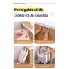 Giỏ đựng quần áo bẩn treo tường gấp gọn, dung tích lớn, tiện lợi cho gia đình 9