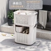 Giỏ đựng quần áo bẩn treo tường phòng tắm - Tiết kiệm không gian, Giá 205.821đ 5