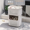 Giỏ đựng quần áo bẩn treo tường phòng tắm - Tiết kiệm không gian, Giá 205.821đ 7