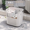 Giỏ đựng quần áo bẩn treo tường phòng tắm - Tiết kiệm không gian, Giá 205.821đ 9