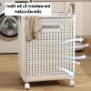 Giỏ Đựng Quần Áo ENODA HOME Bánh Xe Gấp Gọn Đa Năng Giá Ưu Đãi 126k 2