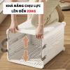Giỏ Đựng Quần Áo ENODA HOME Bánh Xe Gấp Gọn Đa Năng Giá Ưu Đãi 126k 4