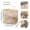 Giỏ Đựng Quần Áo Lưới Trong Cao Cấp - Xếp Gọn, Thoáng Khí, Dễ Mang Theo cho Gia Đình & Ký Túc Xá - Giá 78.000đ 9
