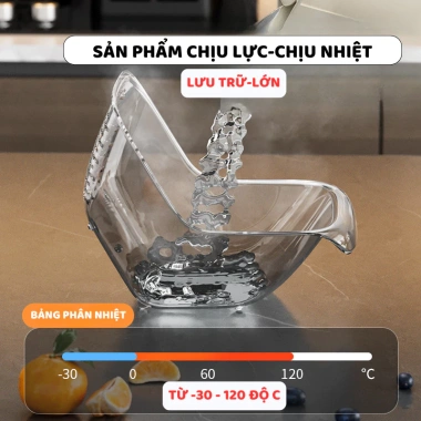 Giỏ Đựng Rau Củ Suốt LuxBi Giỏ Rửa Trái Cây, Thoát Nước Tiện Lợi 55.000 VND