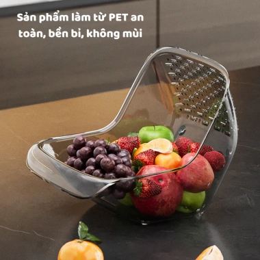 Giỏ Đựng Rau Củ Suốt LuxBi Giỏ Rửa Trái Cây, Thoát Nước Tiện Lợi 55.000 VND 2 Giỏ Đựng Rau Củ Suốt LuxBi Giỏ Rửa Trái Cây, Thoát Nước Tiện Lợi 55.000 VND 2