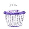 Giỏ đựng xe đạp trẻ em METUBE - Túi mây đa năng, kích thước 23x20x16cm, 20x16,5x16cm, 27x24cm, giảm giá 58.740 VND 2