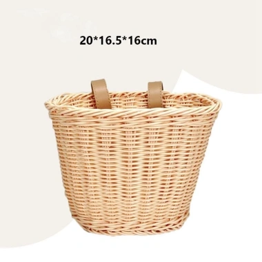 Giỏ đựng xe đạp trẻ em METUBE - Túi mây đa năng, kích thước 23x20x16cm, 20x16,5x16cm, 27x24cm, giảm giá 58.740 VND 12