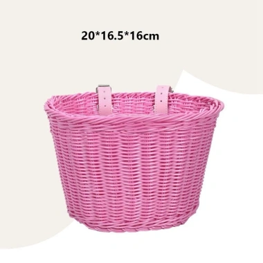 Giỏ đựng xe đạp trẻ em METUBE - Túi mây đa năng, kích thước 23x20x16cm, 20x16,5x16cm, 27x24cm, giảm giá 58.740 VND 14