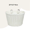Giỏ đựng xe đạp trẻ em METUBE - Túi mây đa năng, kích thước 23x20x16cm, 20x16,5x16cm, 27x24cm, giảm giá 58.740 VND 15
