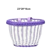 Giỏ đựng xe đạp trẻ em METUBE - Túi mây đa năng, kích thước 23x20x16cm, 20x16,5x16cm, 27x24cm, giảm giá 58.740 VND 17