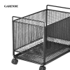 Giỏ Giặt Di Động Garende - Xe Đựng Thùng Đồ Sắt, Bánh Xe Xoay, Cách Gia Đình 6