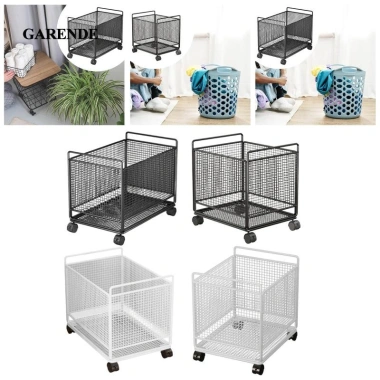 Giỏ Giặt Di Động Garende - Xe Đựng Thùng Đồ Sắt, Bánh Xe Xoay, Cách Gia Đình 9