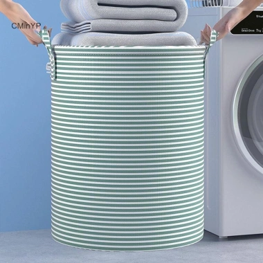 Giỏ giặt gập tròn Cminyp - Bảo quản quần áo gia đình, phòng tắm, giảm giá 61.767₫