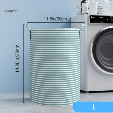 Giỏ giặt gập tròn Cminyp - Bảo quản quần áo gia đình, phòng tắm, giảm giá 61.767₫