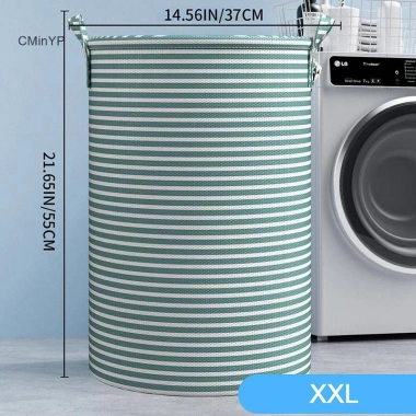Giỏ giặt gập tròn Cminyp - Bảo quản quần áo gia đình, phòng tắm, giảm giá 61.767₫ 8 Giỏ giặt gập tròn Cminyp - Bảo quản quần áo gia đình, phòng tắm, giảm giá 61.767₫ 8