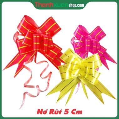 Giỏ gói quà Tết trái cây oval mành đỏ - Giảm giá 34.000₫ (Giá gốc 42.160₫) 2