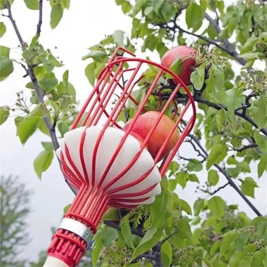 Giỏ Hái Trái Cây Tiện Lợi 2 ốc Siết - Lồng Vặt Hoa Quả Trên Cao Không Cần Leo Trèo, Giá 63.999đ